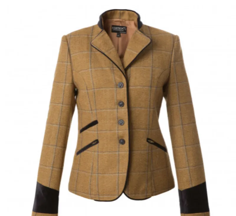 Equetech Studham Tweed Lead Rein Jacket and Hat Brown